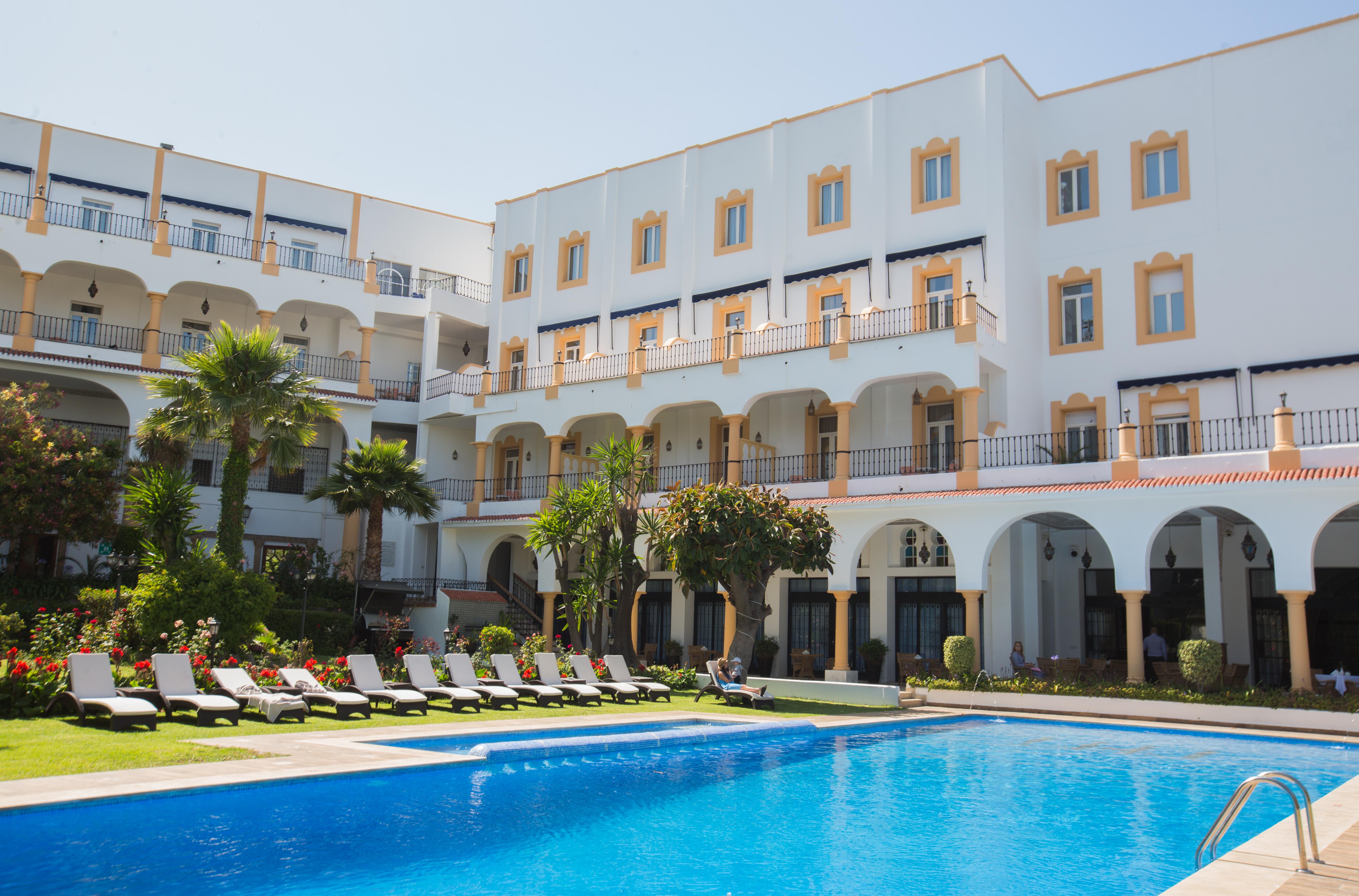 El Minzah Hotel Tangier Exterior photo